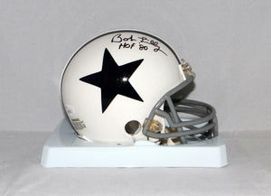 Bob Lilly Autographed Dallas Cowboys 60-63 TB Mini Helmet W/ HOF- JSA – The Jersey Source