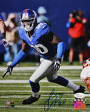 Jason Pierre Paul Autographed 8x10 Vertical On Field Photo- JSA Authenticated