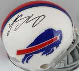 LeSean McCoy Autographed Buffalo Bills Mini Helmet- JSA W Authenticated