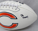 Ka'Deem Carey Autographed Chicago Bears Logo Football W/ Da Bears!- JSA W Auth