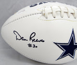 Dan Reeves Autographed Dallas Cowboys Logo Football W/ SB Champs- JSA W Auth