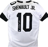 Laviska Shenault Jr Autographed White Pro Style Jersey - Beckett W Hologram