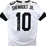 Laviska Shenault Jr Autographed White Pro Style Jersey - Beckett W Hologram