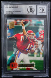 1994 Stadium Club #160 Joe Montana Auto Kansas City Chiefs BAS Autograph 10