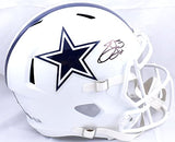 Emmitt Smith Autographed F/S Dallas Cowboys ALT 22 Speed Helmet-Beckett W Holo