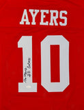 Demarcus Ayers Autographed Red College Style Jersey With Go Coogs- JSA W Auth