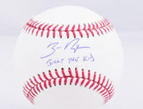 Billy Ripken Autographed Rawlings OML Baseball w/Billy Kid - Beckett W Hologram