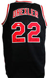 Clyde Drexler Autographed Black TB Pro Style Jersey- JSA W