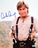 Emilio Estevez Autographed Young Guns 11x14 Billy the Kid Photo - Beckett W Holo