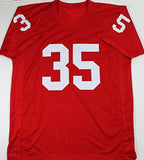 Aeneas Williams Autographed Red Pro Style Jersey w/ HOF - Beckett W Auth *5