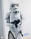 Joe Gibson Autographed Movie Still 16x20 Photo w/ Stormtrooper - JSA Auth *Blue