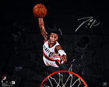 Damian Lillard Signed Trail Blazers 16x20 Spotlight Dunk Photo-Beckett W Holo