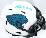 Laviska Shenault Autographed Jaguars Lunar Speed Mini Helmet-Beckett W Hologram