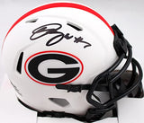 Quay Walker Autographed Georgia Bulldogs Lunar Speed Mini Helmet-Beckett W Holo