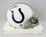 Eric Ebron Autographed Indianapolis Colts Mini Helmet- JSA W Auth *Black