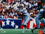 Steve Grogan Autographed Patriots 8x10 Photo-The Jersey Source Auth *White