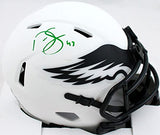 Darren Sproles Autographed Philadelphia Eagles Lunar Speed Mini Helmet-BAW Holo