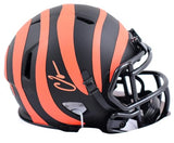 Chad Johnson Signed Cincinnati Bengals Eclipse Speed Mini Helmet-Beckett W Holo