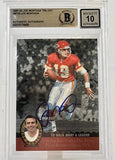 1995 Upper Deck Joe Montana Trilogy #MT20 Auto KC Chiefs BAS Autograph 10