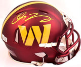 Chase Young Signed Washington Commanders Speed Mini Helmet - Fanatics *Yellow