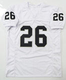 Rod Woodson Autographed White Pro Style Jersey w/ HOF- JSA Witness Auth *2