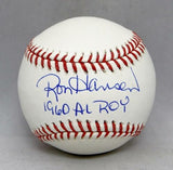 Ron Hansen Autographed Rawlings OML Baseball With AL ROY- JSA Witnessed Auth