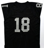 Randy Moss Autographed Black Pro Style Jersey - Beckett W Hologram *Black