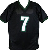 Michael Vick Autographed Black Pro Style Jersey - JSA W *Black