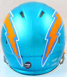 Natrone Means Autographed San Diego Chargers Flash Speed Mini Helmet-Prova