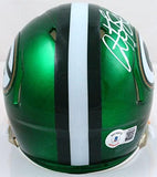 Antonio Freeman Autographed GB Packers Flash Speed Mini Helmet-Beckett W Holo