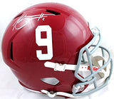 Bryce Young Autographed Alabama Crimson Tide F/S Speed Helmet-Beckett W Hologram