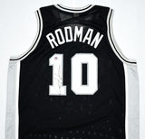 Dennis Rodman Autographed Black Jersey - Beckett W Hologram *Black