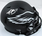 A.J. Brown Signed Philadelphia Eagles Eclipse Speed Mini Helmet-Beckett W Holo