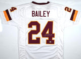 Champ Bailey Autographed White Pro Style Jersey - Beckett W Hologram *Silver *4