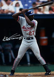 Vladimir Guerrero Sr. Signed Montreal Expos 16x20 Batting Photo- Beckett W Holo