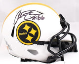 Alan Faneca Autographed Steelers Lunar Speed Mini Helmet-Beckett W Hologram