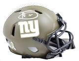 Tommy DeVito Signed New York Giants Salute Speed Mini Helmet-Beckett W Hologram