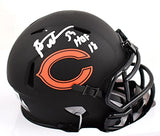 Brian Urlacher Signed Bears Eclipse Speed Mini Helmet w/HOF - Beckett W Hologram