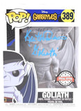 Keith David Signed Gargoyles Funko Pop Figurine #389  w/Goliath - Beckett W Holo