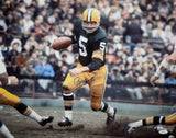 Paul Hornung Autographed Green Bay 16x20 Running Photo *Blue- JSA Witness Auth