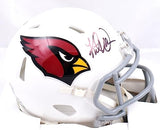 Kurt Warner Autographed Arizona Cardinals Speed Mini Helmet - Beckett W Hologram