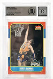 1986-87 Fleer #89 Kurt Rambis RC Los Angles Lakers BGS Autograph 10