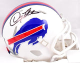 Doug Flutie Autographed Buffalo Bills Speed Mini Helmet-Beckett W Hologram