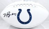 Kwity Paye Autographed Indianapolis Colts Logo Football #- Beckett W Hologram