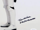 Joe Gibson Autographed Sideways Full Body 11x14 Photo w/ Stormtrooper - JSA Auth