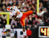 DeShaun Watson Clemson 16x20 PF Photo In Air in Natl Champ- JSA W Auth *Silver