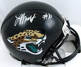 Laviska Shenault Autographed Jacksonville Jaguars Mini Helmet-Beckett W Hologram