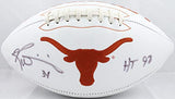 Ricky Williams Autographed Texas Longhorns Logo Football w/ HT 98- JSA W Auth