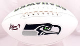 Kenneth Walker Autographed Seattle Seahawks Logo Football-Beckett W Hologram