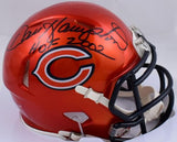 Dan Hampton Autographed Chicago Bears Flash Speed Mini Helmet w/HOF- Prova